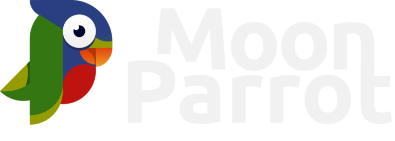 The Moon Parrot Logo Agency