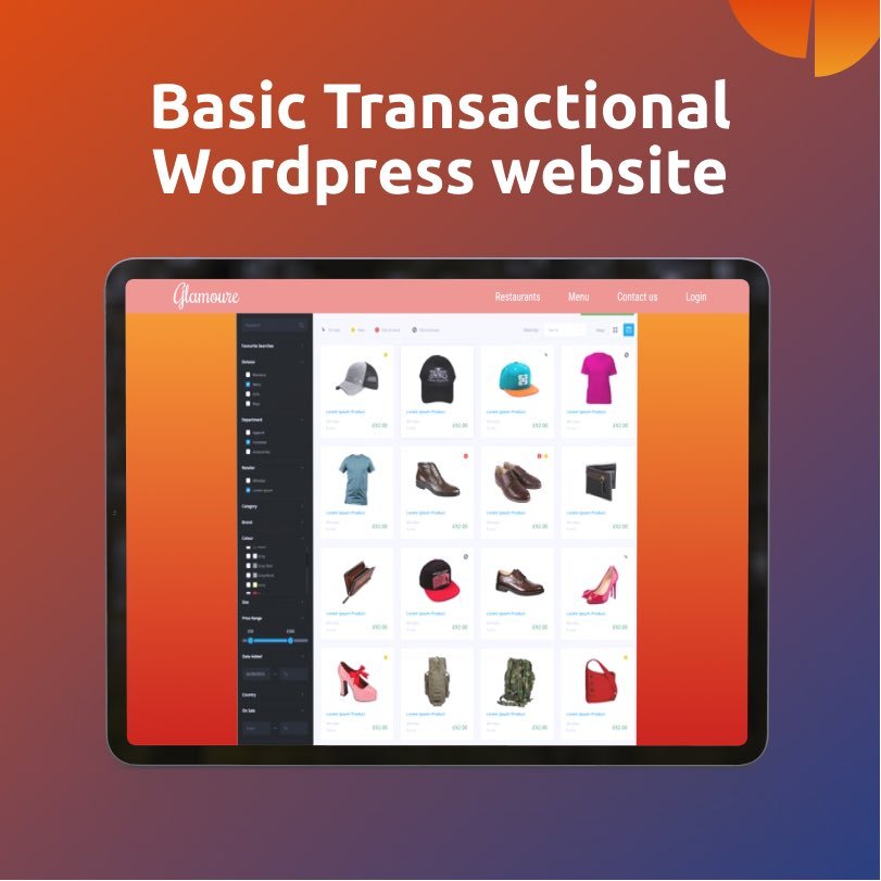 Basic Transactional Website Development