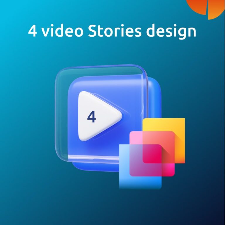 4 stories editing for instagram or facebook